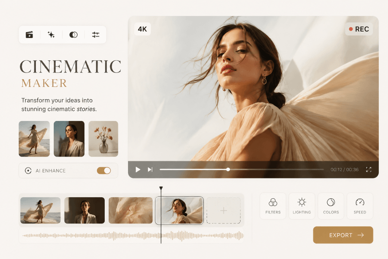 Contenu esthétique pour créateurs mode et lifestyle