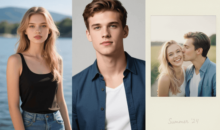 Crea Parejas en Cualquier Pose o Estilo que Imagines