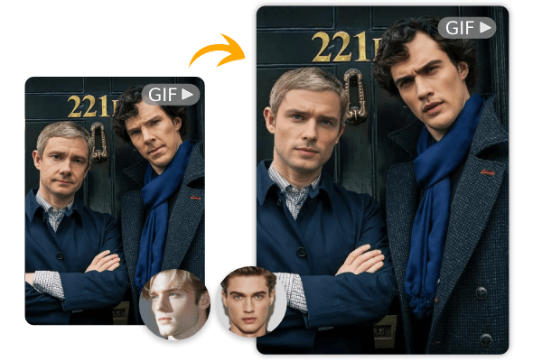 面向GIF的全新AI换脸技术