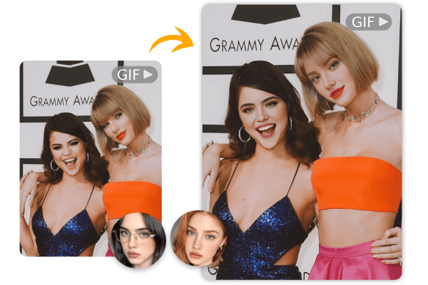 轻松实现GIF中的多重换脸