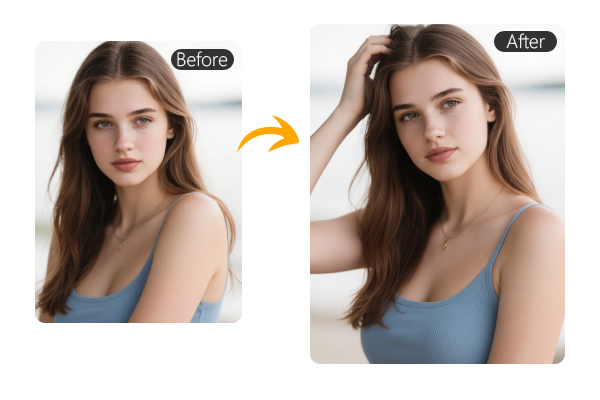 Cambia la pose en cualquier foto al instante