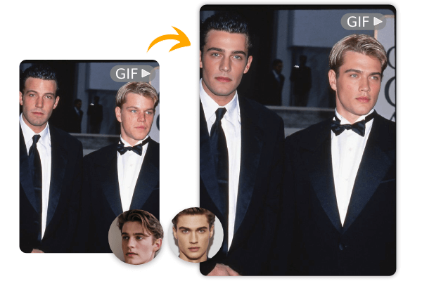 安全私密的在线免费多重GIF换脸功能