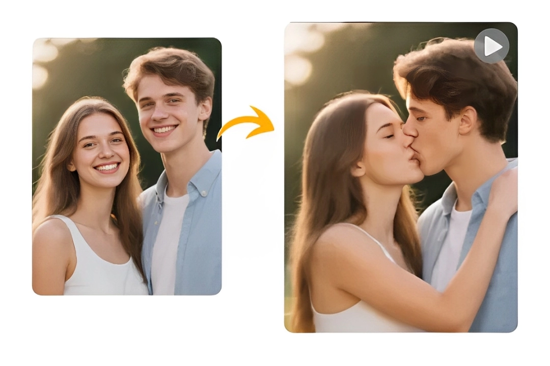 AI French Kiss Video Generator Free Online