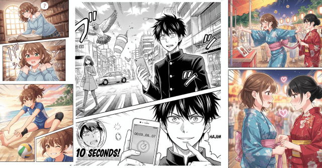 От текста до панелей манги за считанные минуты